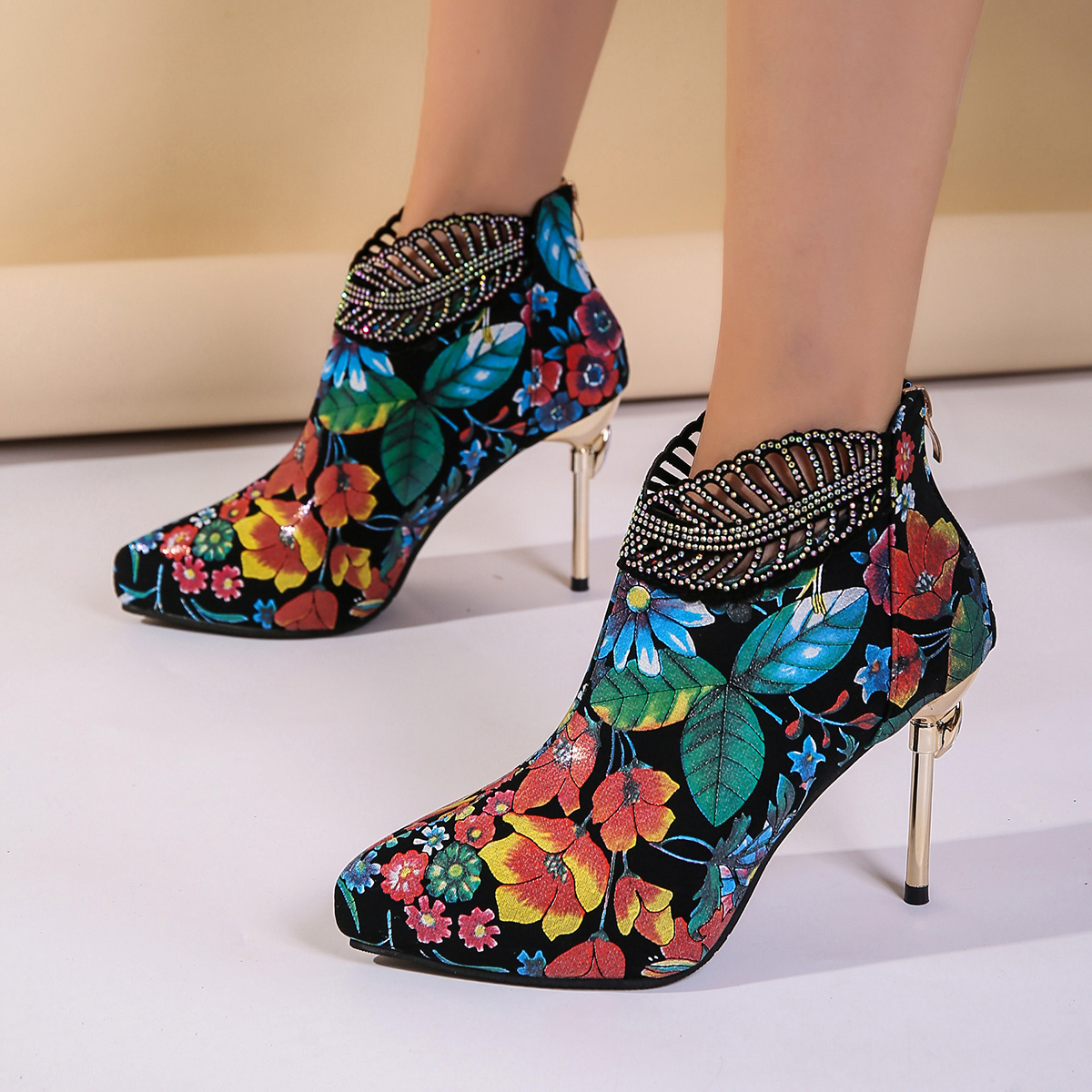 Autumn/Winter Women stiletto h - Ethnic Styling Tips บทวิจารณ์และราคา