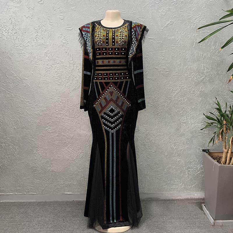 Elegant Women Bazin Rich Afric - Ethnic Fashion House บทวิจารณ์และราคา