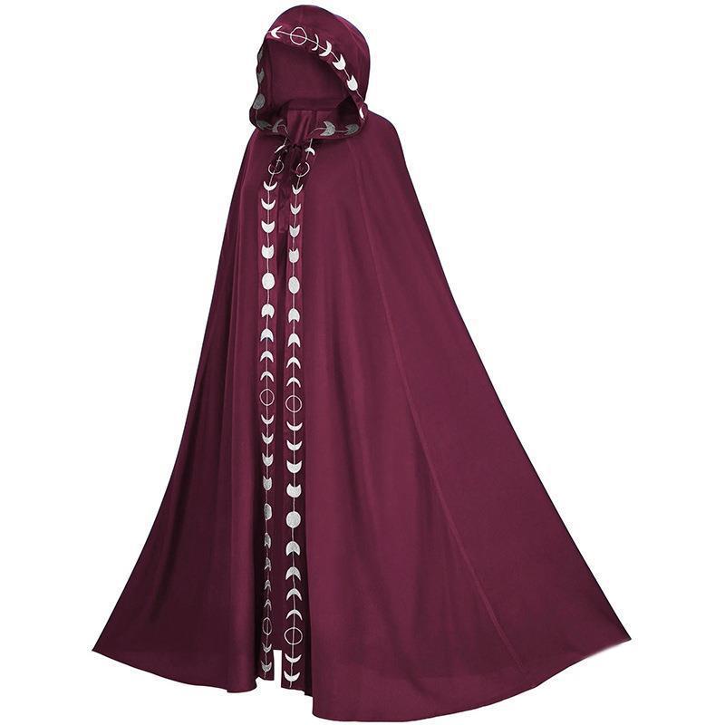 Loose Long Pure Color Hallowee - Ethnic Fashion Clothing บทวิจารณ์และราคา