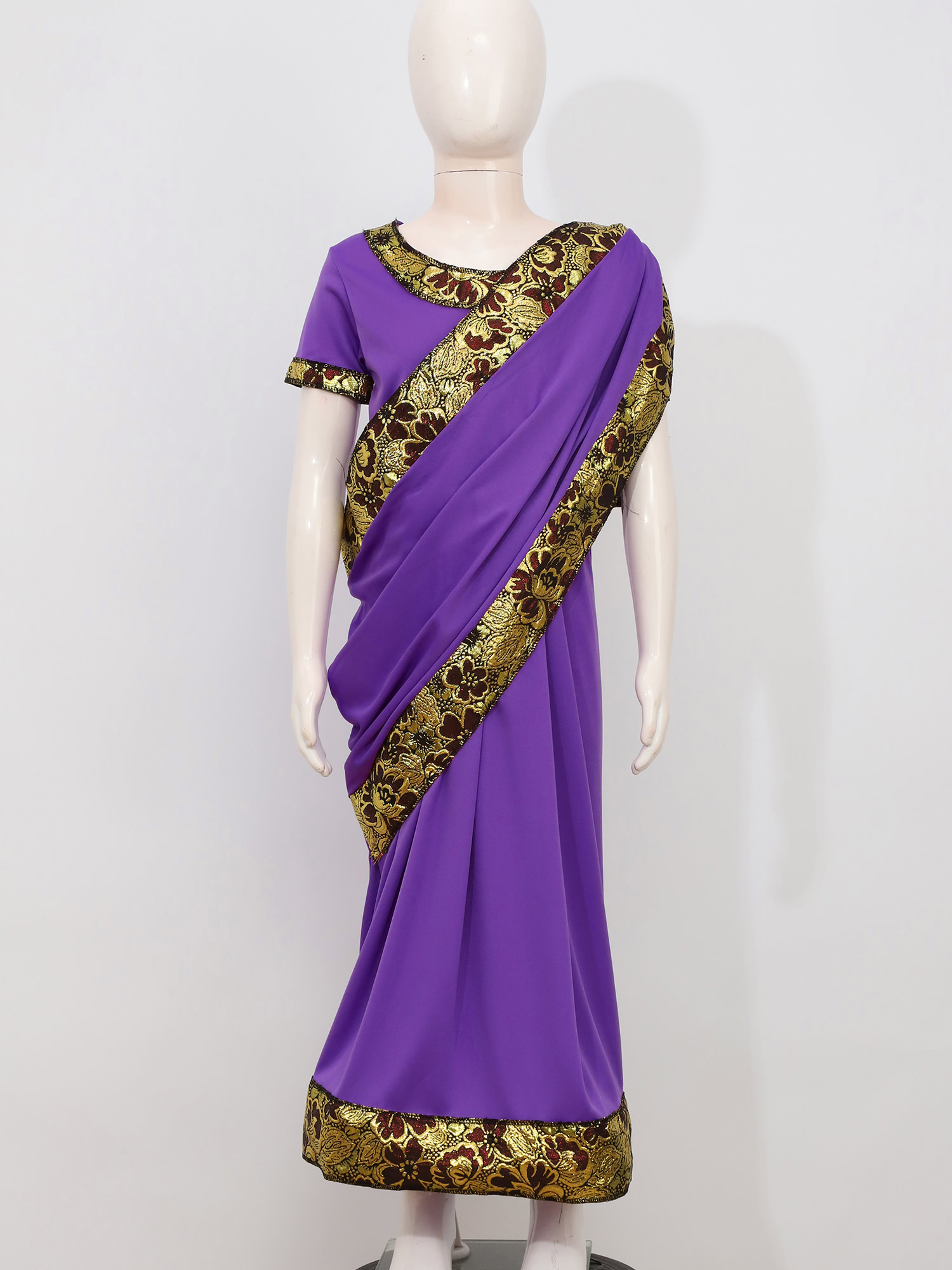 Girls Sari Robe Indian Girls T - Ethnic Clothing & Online Fashion Store Khaadi Pk บทวิจารณ์และราคา