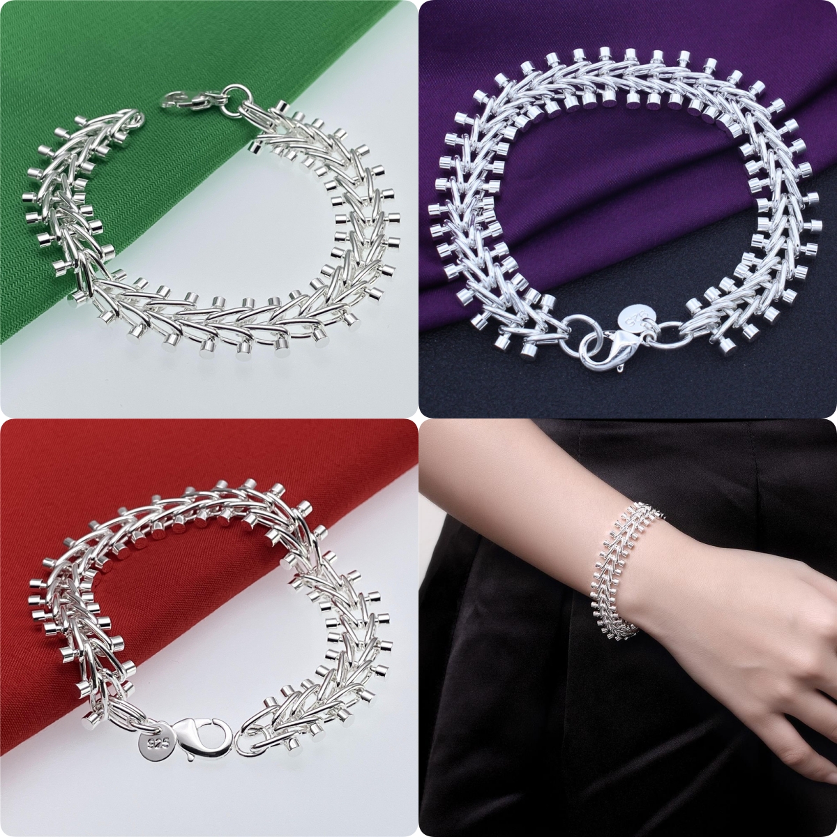1pcs  Hot Brands 925 Sterling  - Ethnic Fashion Brands บทวิจารณ์และราคา