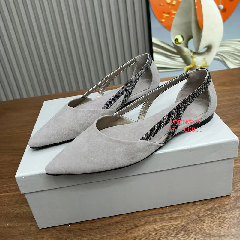 2026 Autumn New Suede Flat Loa - Ethnic Fashion Walk บทวิจารณ์และราคา