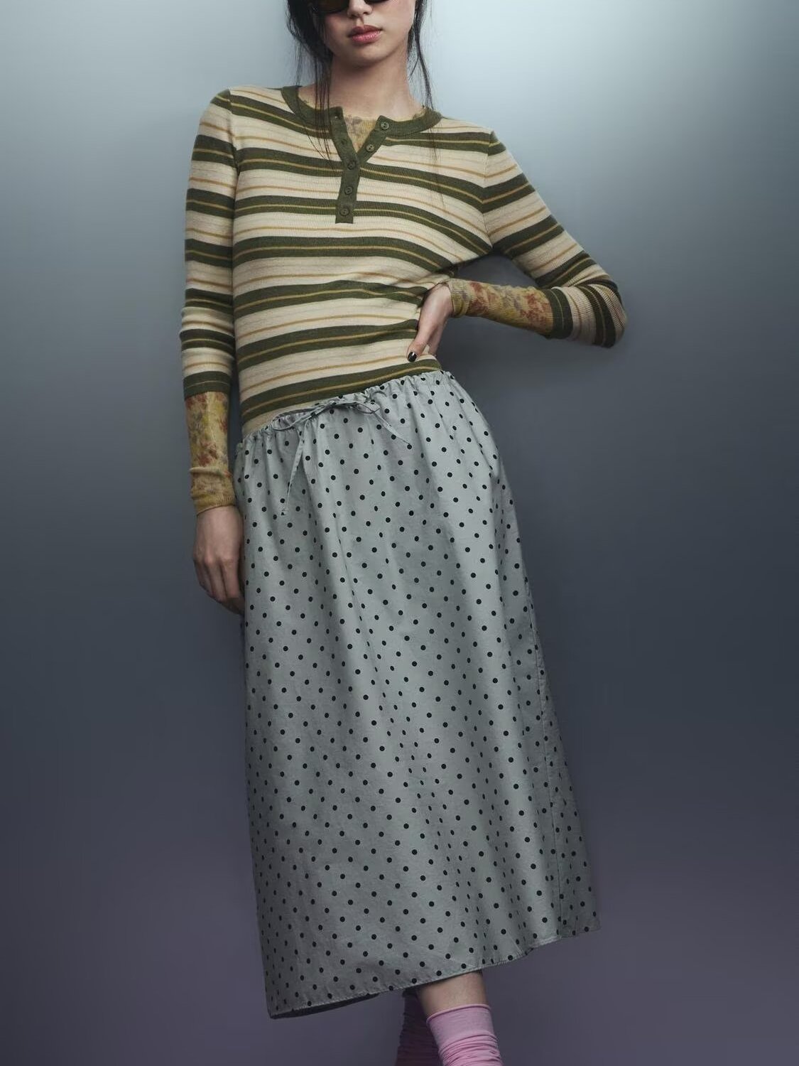 New Summer Women's Midi Skirt  - Ethnic Fashion Clothing บทวิจารณ์และราคา