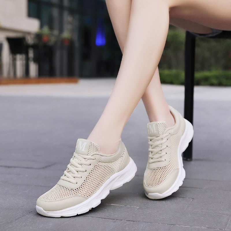 Summer Breathable Sneakers Wom - Ethnic Styling Tips บทวิจารณ์และราคา