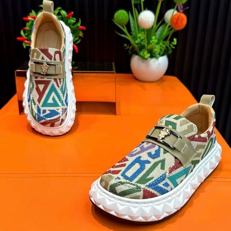 Men's Ethnic Printed Shoes, Th - Ethnic Fashion Walk บทวิจารณ์และราคา