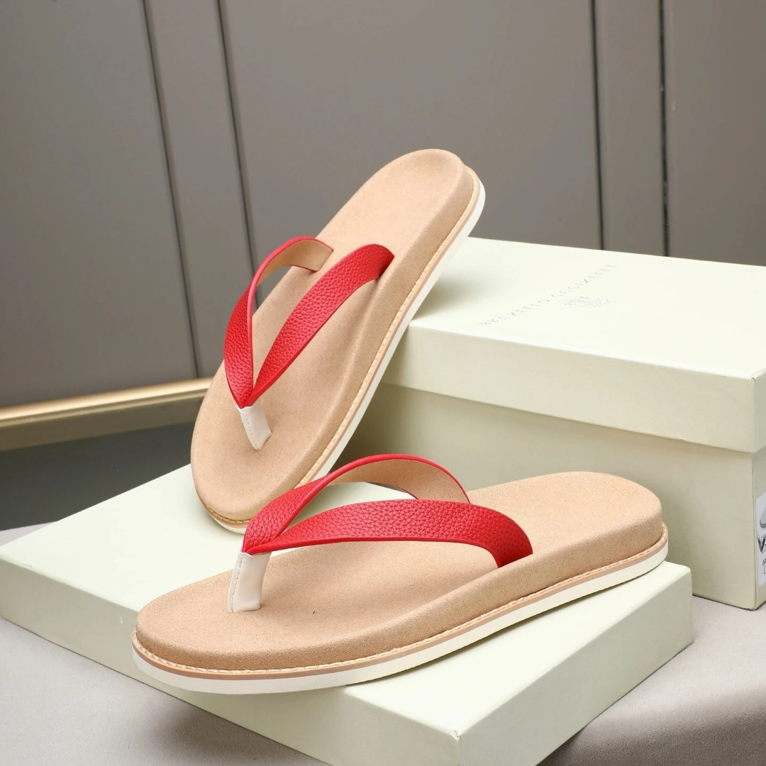 Handmade Leather Slippers Luxu - Ethnic Fashion House บทวิจารณ์และราคา