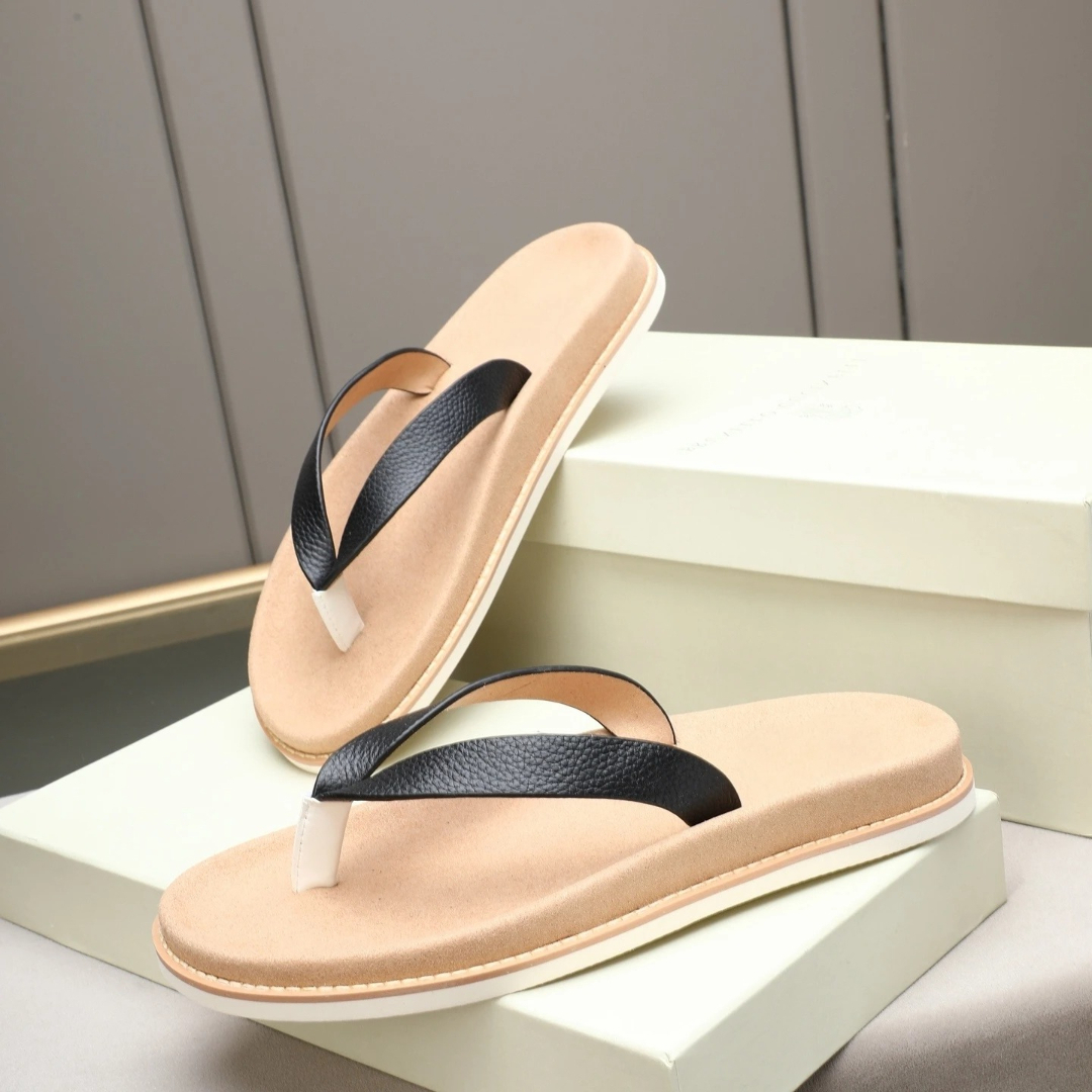 Handmade Leather Slippers Luxu - Ethnic Fashion House บทวิจารณ์และราคา