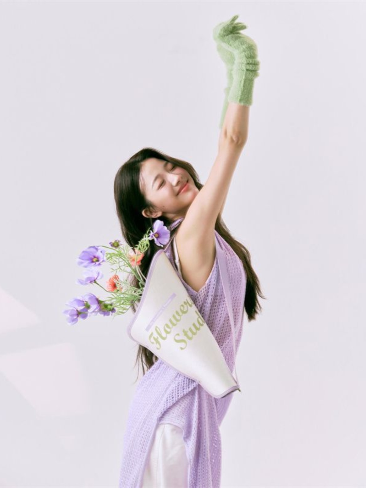 Romantic Spring  Flower Print  - Ethnic Fashion Style บทวิจารณ์และราคา