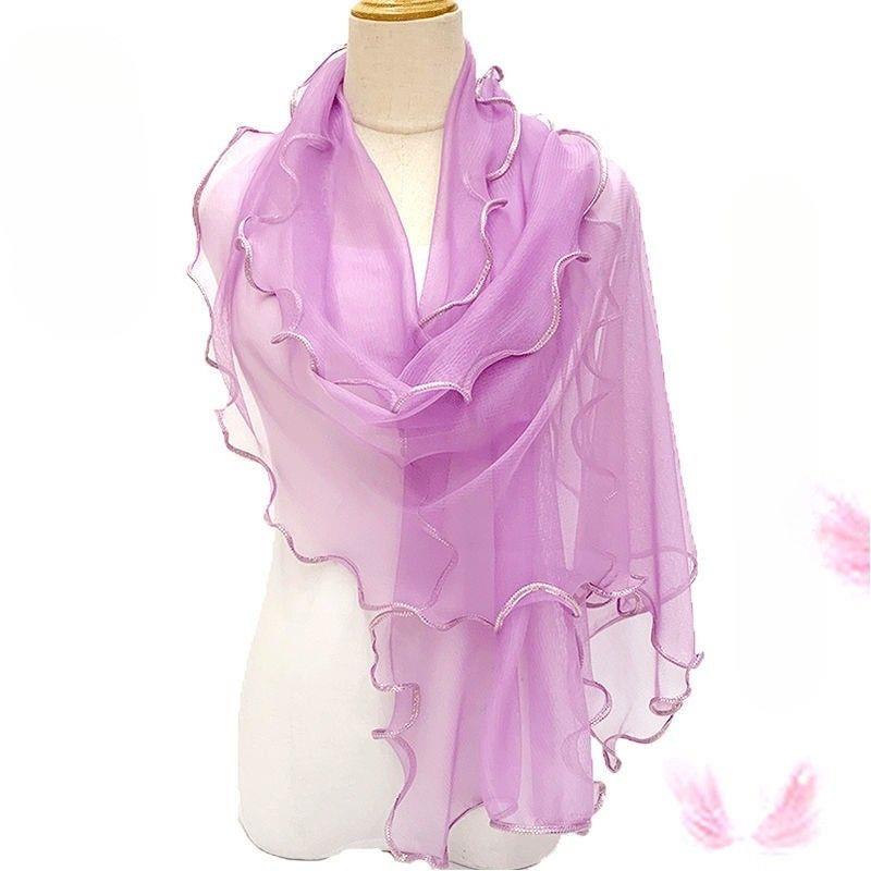 New Solid Color Golden Ruffle  - Ethnic Fashion House บทวิจารณ์และราคา