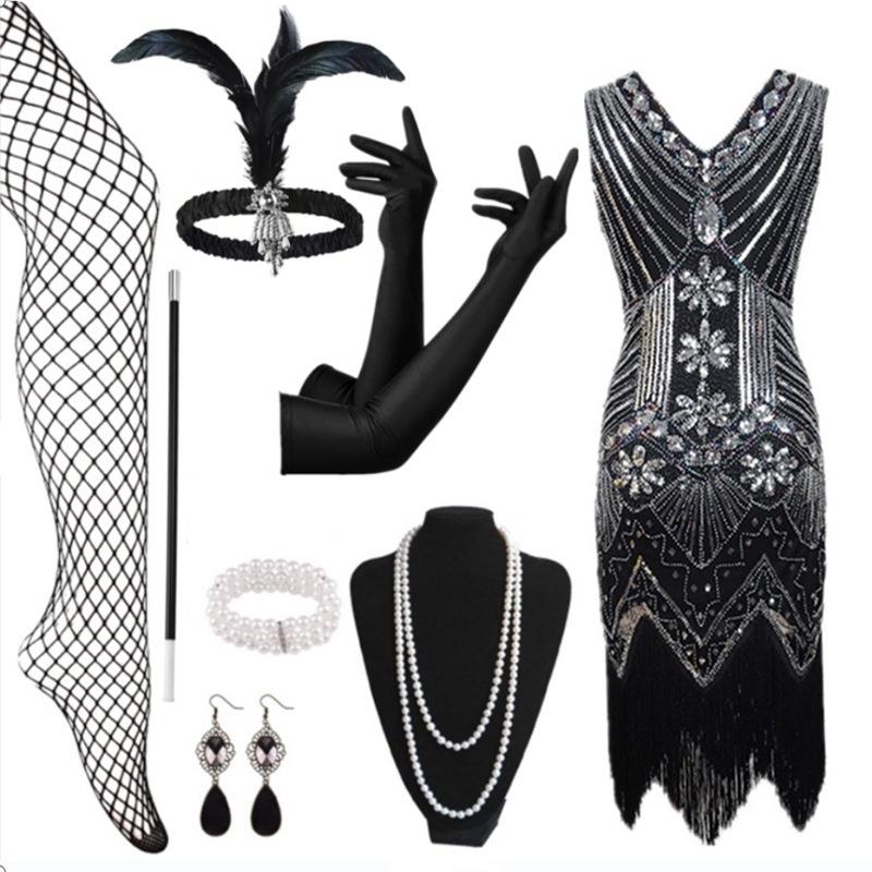 Beaded Tassel Sequin Dress Lat - Ethnic Fashion Brands บทวิจารณ์และราคา