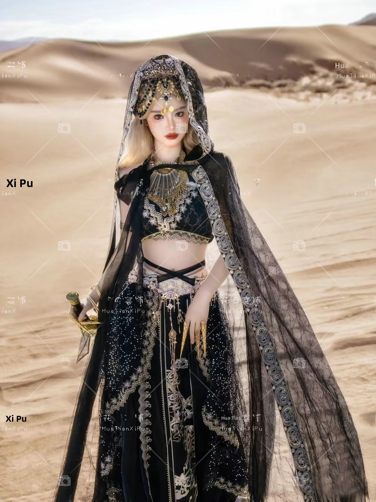 Exotic Style Dunhuang Flying   - Ethnic Fashion Style บทวิจารณ์และราคา