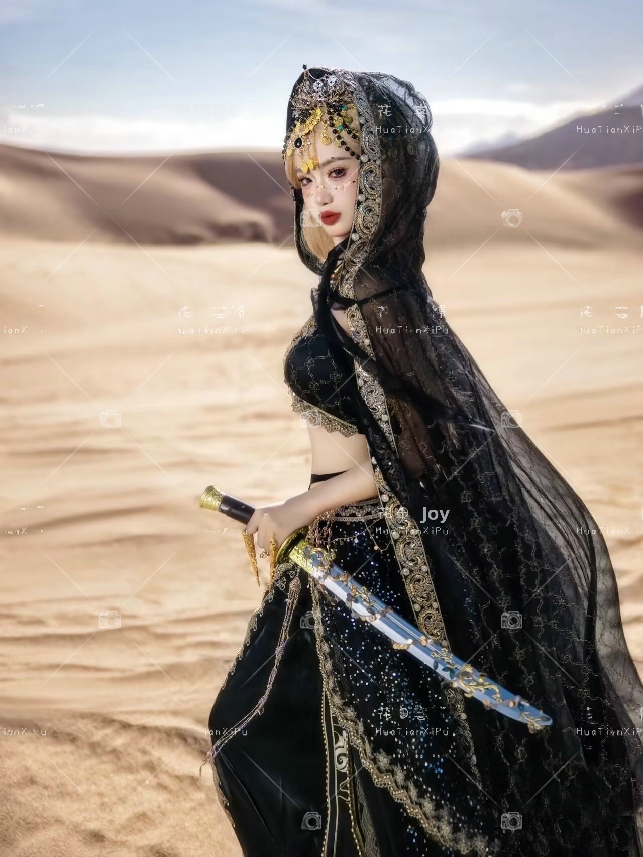 Exotic Style Dunhuang Flying   - Ethnic Fashion Style บทวิจารณ์และราคา