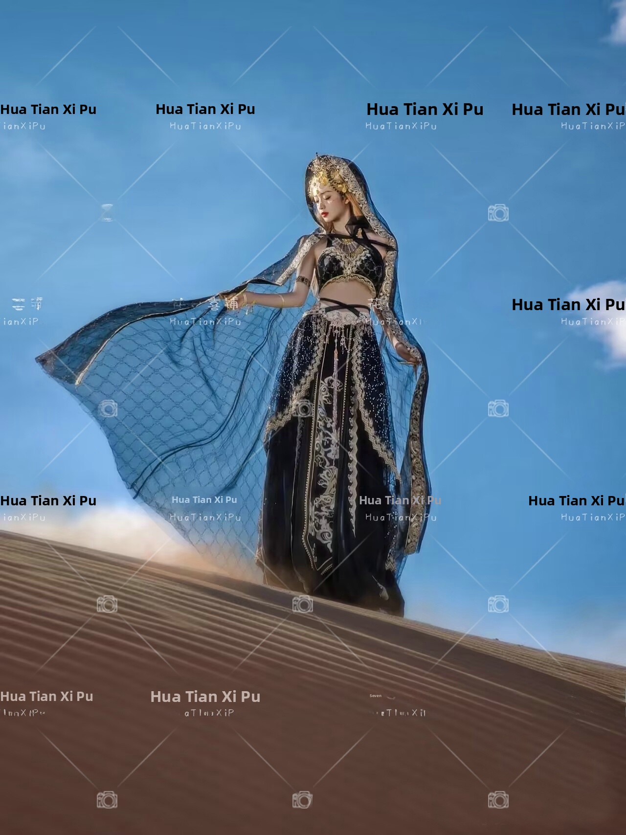 Exotic Style Dunhuang Flying   - Ethnic Fashion Style บทวิจารณ์และราคา