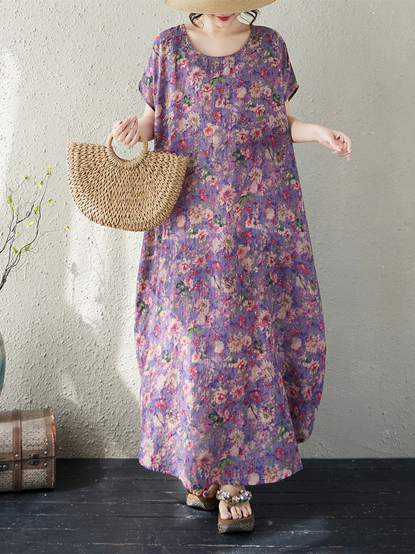 Loose Fit round Neck Cotton Li - Ethnic Fashion Walk บทวิจารณ์และราคา