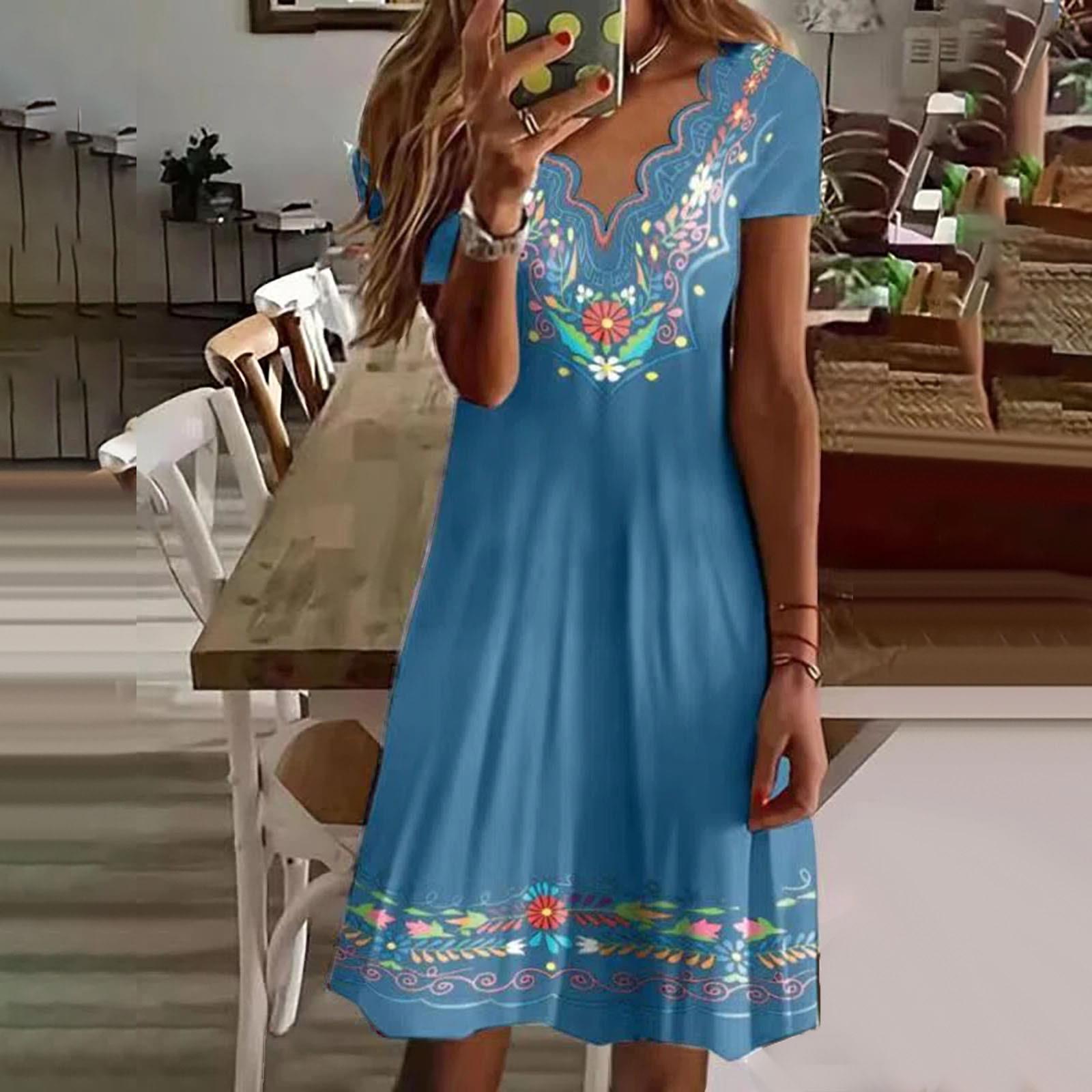 Ethnic Style Printed Collar Sh - Ethnic Fashion Walk บทวิจารณ์และราคา