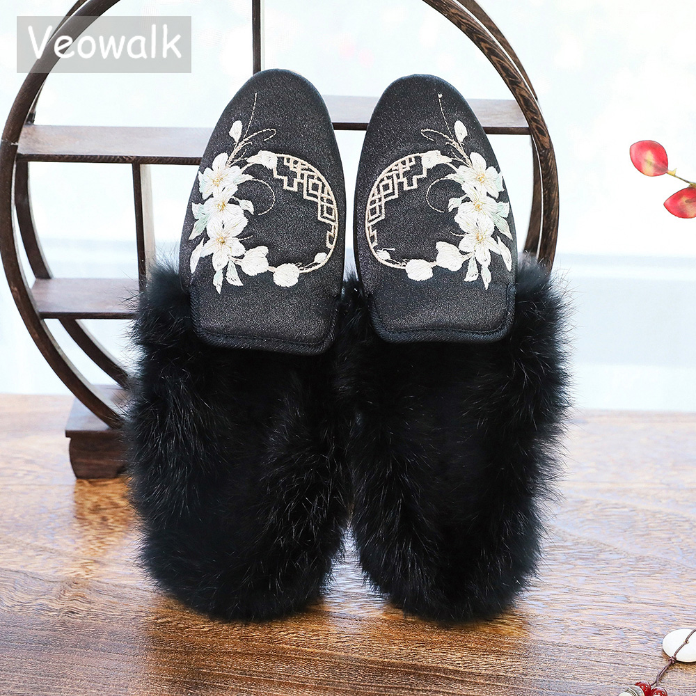 Veowalk Winter Warm Fluffy Wom - Ethnic Fashion Walk บทวิจารณ์และราคา