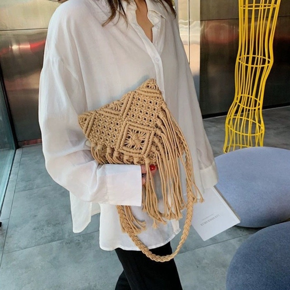 Fashion Ethnic Style Woven Str - Ethnic Fashion Style บทวิจารณ์และราคา