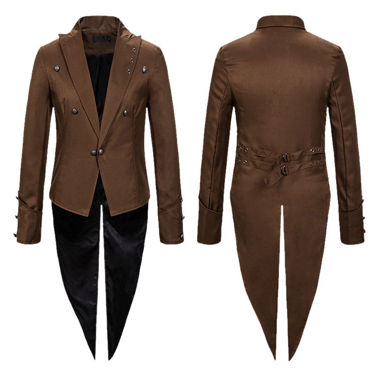 Retro Tailcoat Women's Stage P - Fashion Show Ethnic Wear บทวิจารณ์และราคา