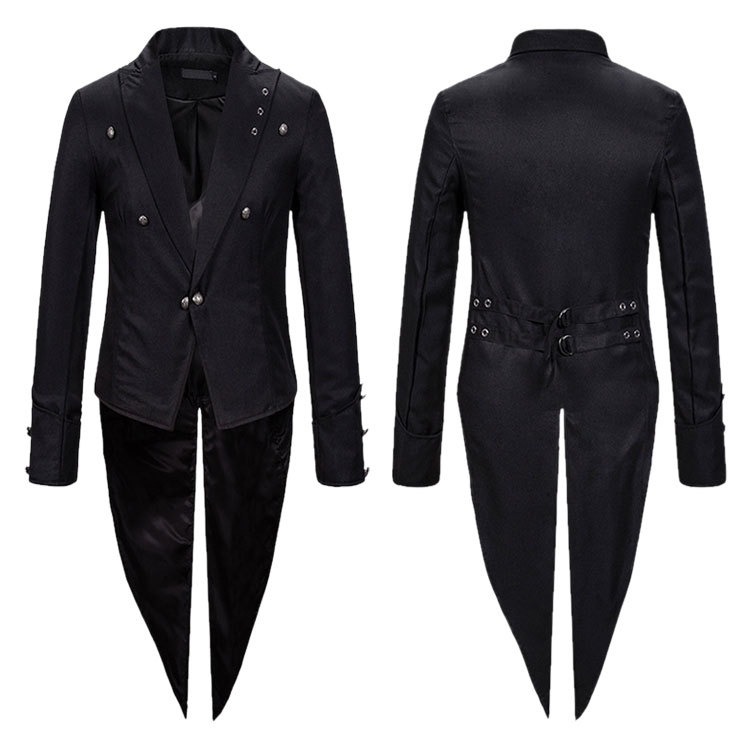 Retro Tailcoat Women's Stage P - Fashion Show Ethnic Wear บทวิจารณ์และราคา