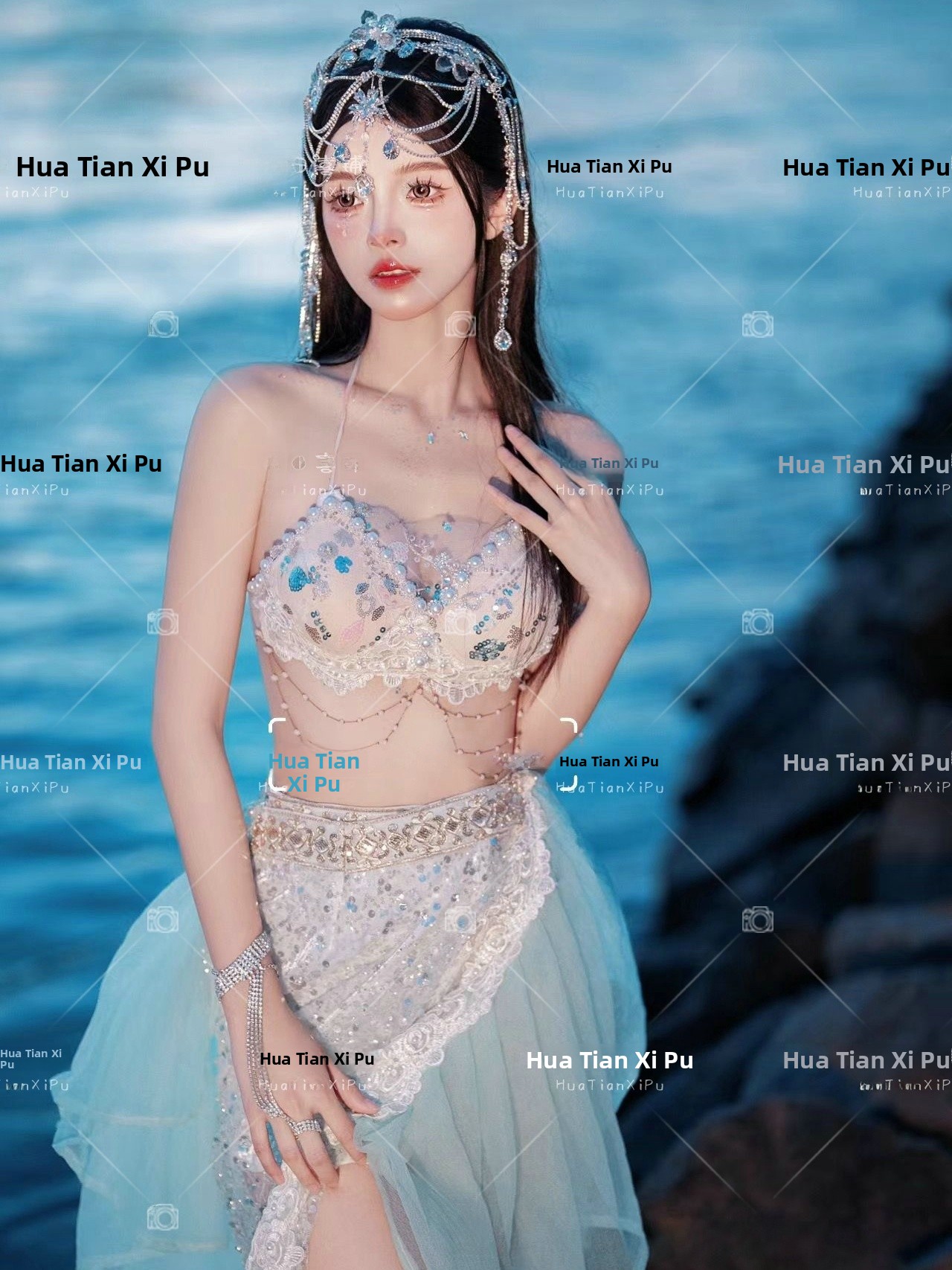 Sanya Beach Mermaid Princess P - Ethnic Clothing & Online Fashion Store Khaadi Pk บทวิจารณ์และราคา