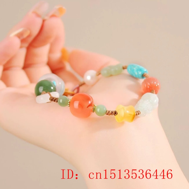 Customized Natural Hotan Jade  - Ethnic Fashion Style บทวิจารณ์และราคา