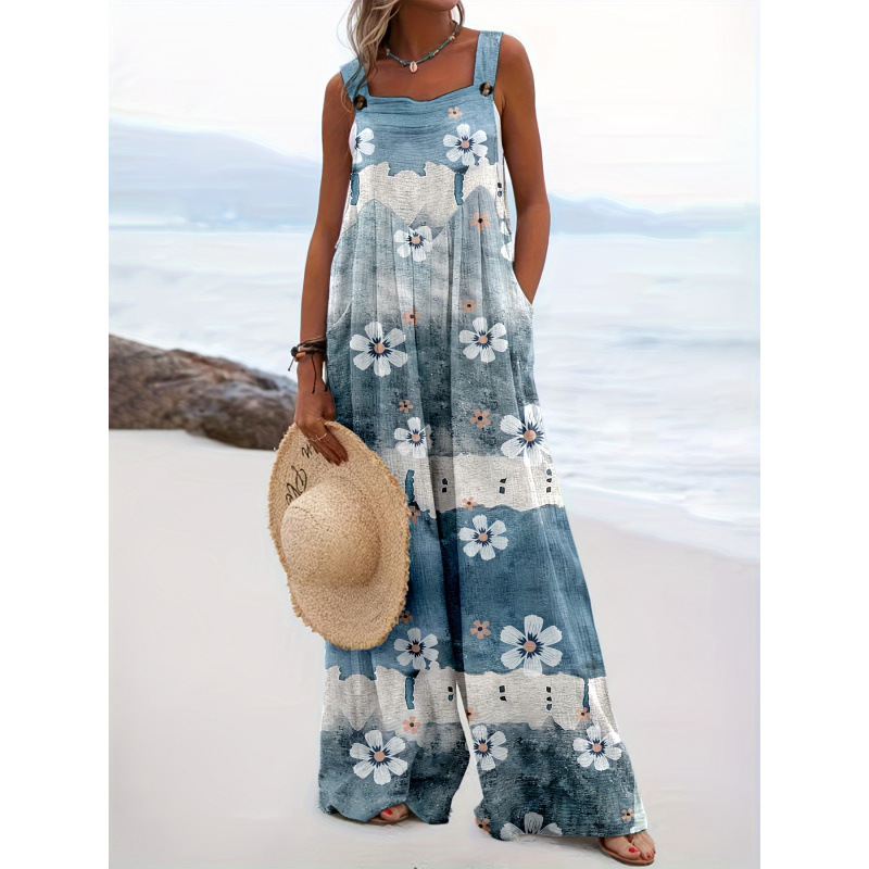 Ethnic Print Jumpsuit Women's  - Ethnic Fashion Walk บทวิจารณ์และราคา