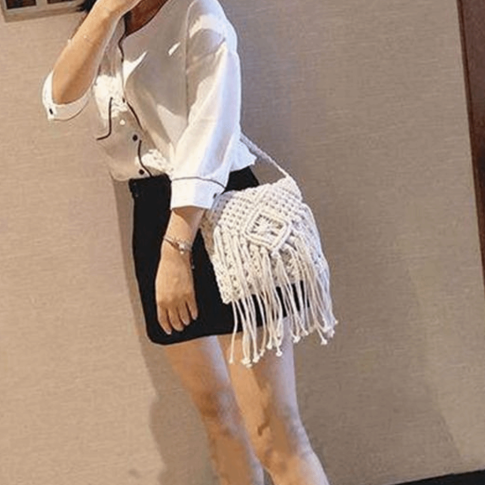 Fashion Ethnic Style Woven Str - Ethnic Fashion Style บทวิจารณ์และราคา