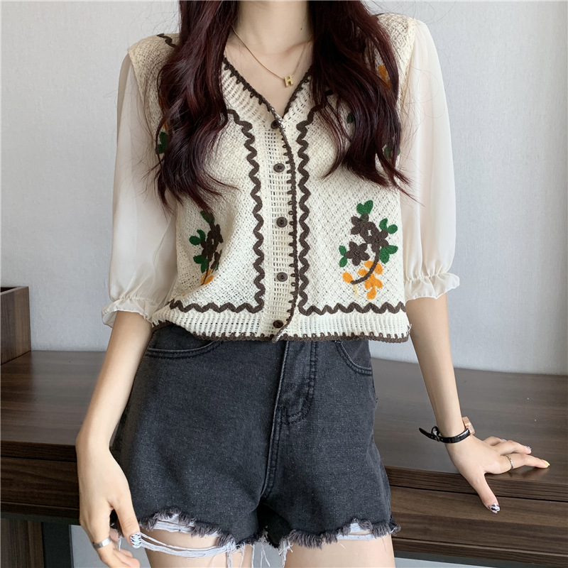 Korean Style Embroidered Desig - Ethnic Fashion Style บทวิจารณ์และราคา