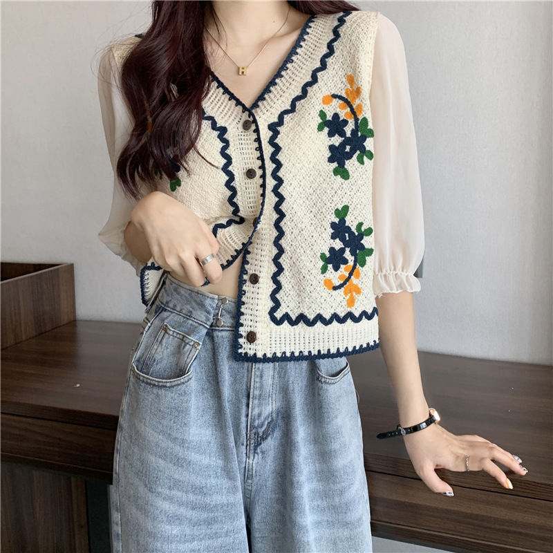 Korean Style Embroidered Desig - Ethnic Fashion Style บทวิจารณ์และราคา