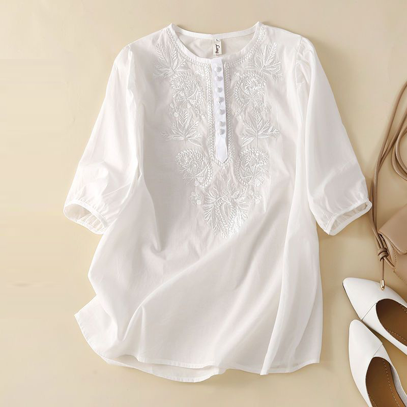 Women Clothing 2024Summer Vint - Ethnic Fashion Clothing บทวิจารณ์และราคา