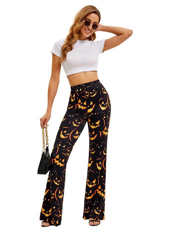 Halloween Bat Pumpkin Print Wo - Ethnic Fashion Brands บทวิจารณ์และราคา