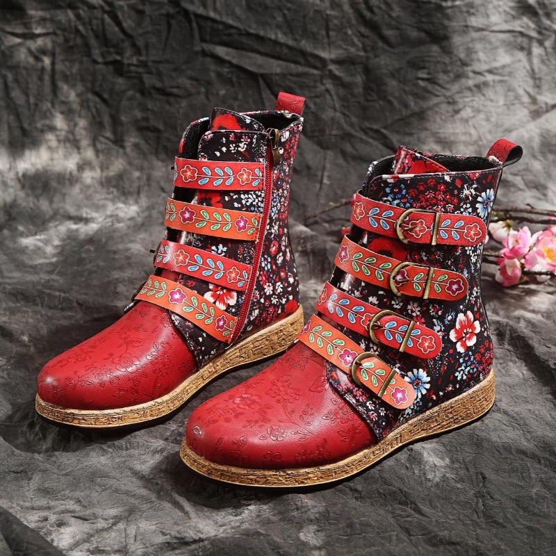 Brand Women's Boots 2026 Sprin - Ethnic Fashion Style บทวิจารณ์และราคา