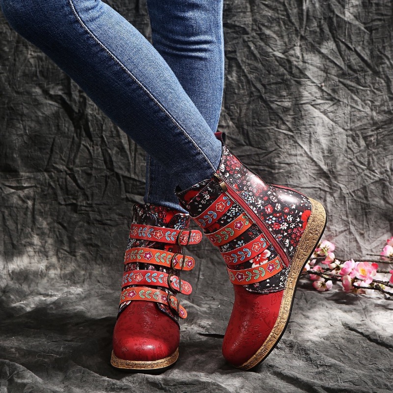 Brand Women's Boots 2026 Sprin - Ethnic Fashion Style บทวิจารณ์และราคา