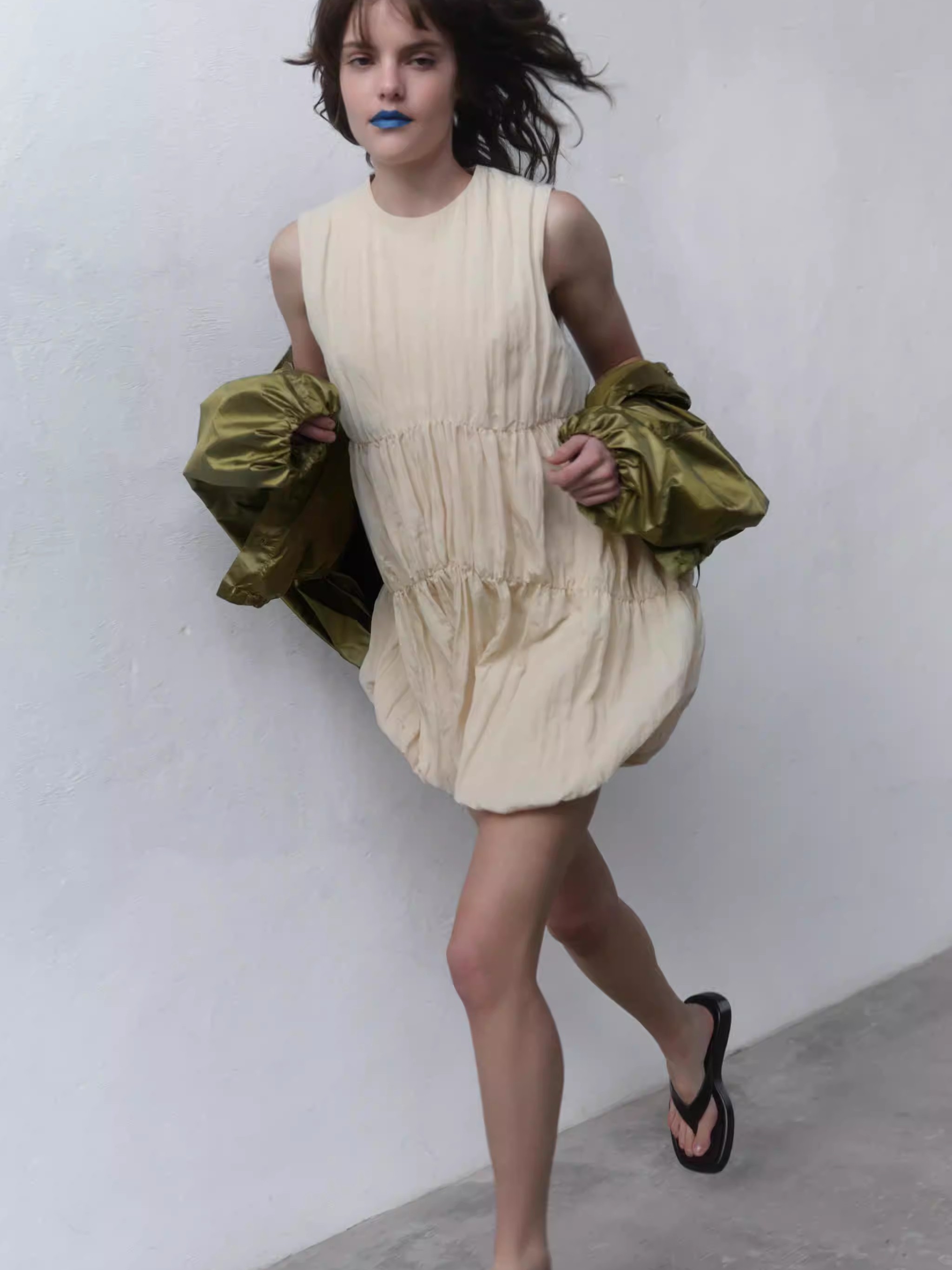 Romantic round Neck Plaid Pilo - Ethnic Fashion Clothing บทวิจารณ์และราคา