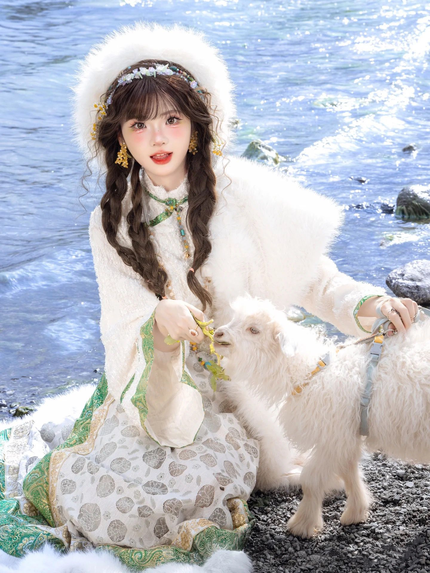 Tibetan Costume Photography Cl - Ethnic Fashion Style บทวิจารณ์และราคา