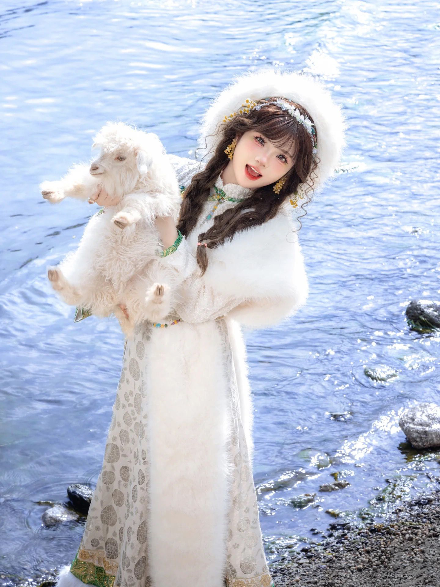 Tibetan Costume Photography Cl - Ethnic Fashion Style บทวิจารณ์และราคา