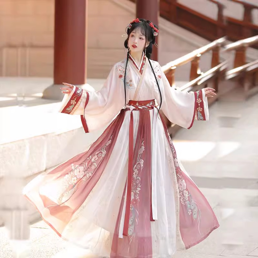 Hanfu Chinese Traditional Dres - Ethnic Fashion Clothing บทวิจารณ์และราคา